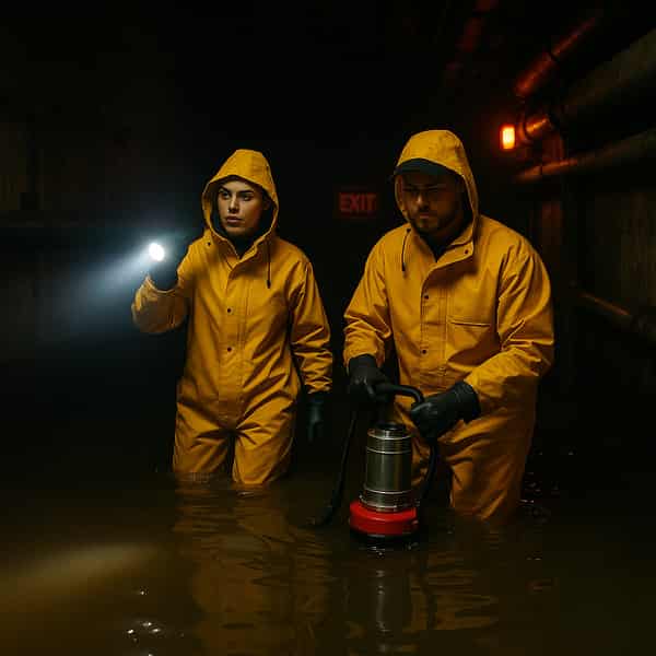 Rohrreinigung Zürich bei Wasserschaden – schnelle Hilfe in Keller, Garage & Tiefgarage