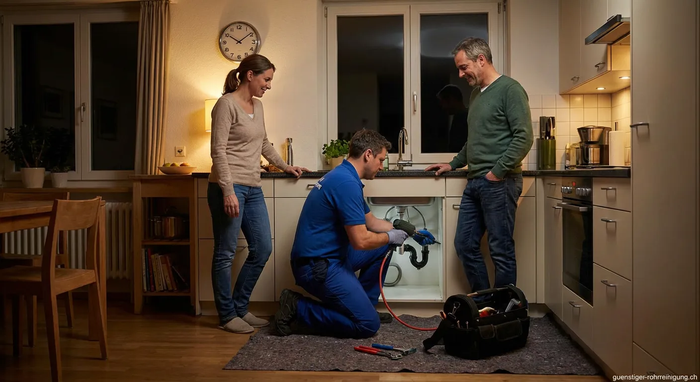 Notdienst Rohrreinigung mit Festpreis – professionelle Hilfe bei verstopften Rohren